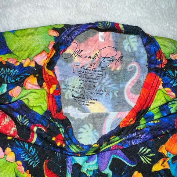 Ollee and Belle Bamboo Pj Set - Picture 4 of 4